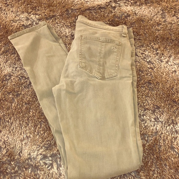 Army green rag & bone jeans - Picture 2 of 5